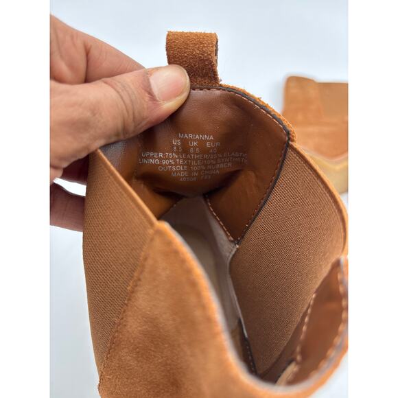 Lauren Ralph Lauren Women's Marianna Suede Chelsea Boots Size 8.5 NEW - Picture 8 of 9